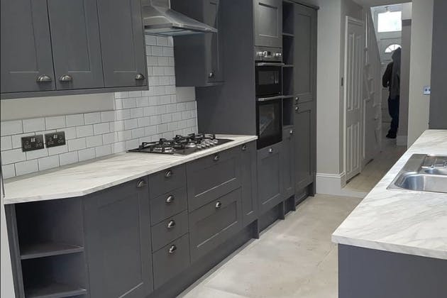 New kitchen installed